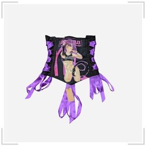 Anime Girl Underbust Corset Top